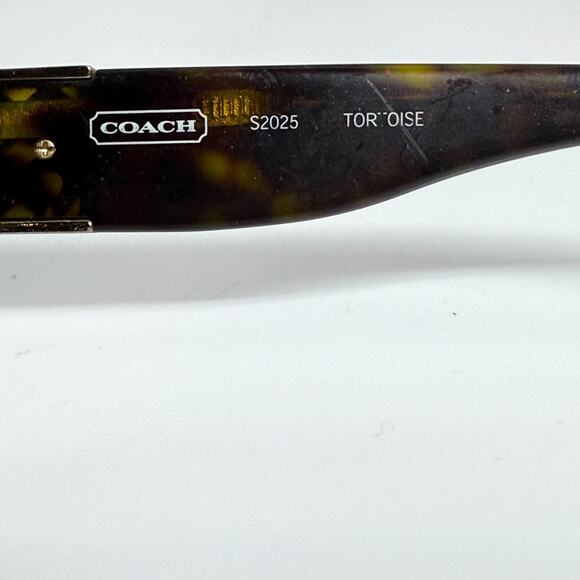 Coach Tortoise Shell Sunglasses with Amber Lenses main image 2
